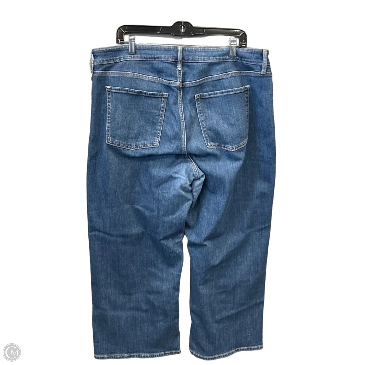 Jeans Wide Leg By Old Navy In Blue Denim, Size: 16