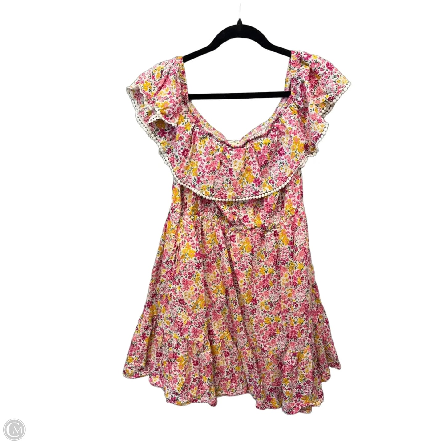 Dress Casual Midi By Terra & Sky In Floral Print, Size: 3x