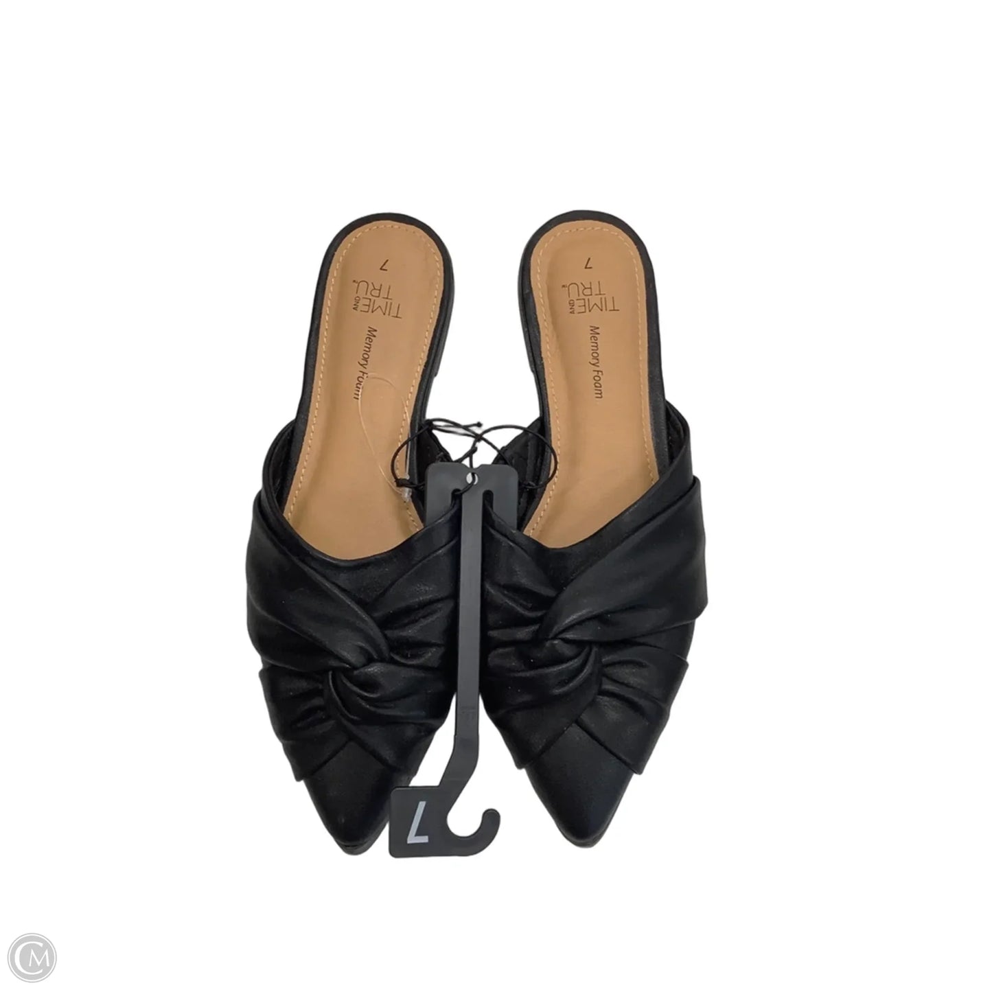 Shoes Flats By Time And Tru In Black, Size: 7