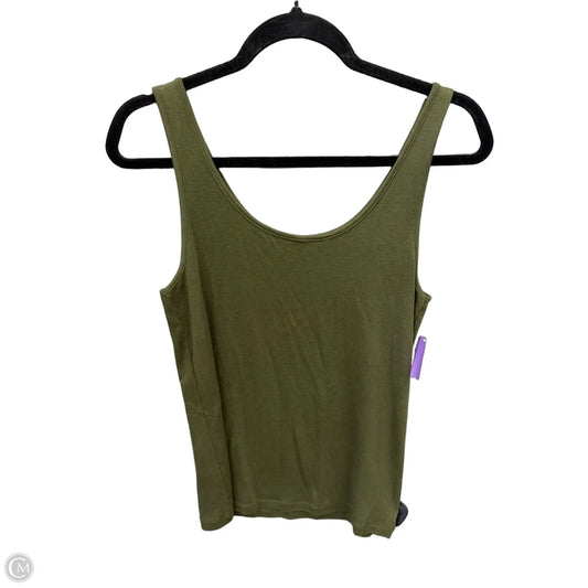 Top Sleeveless By A New Day In Green, Size: Xl