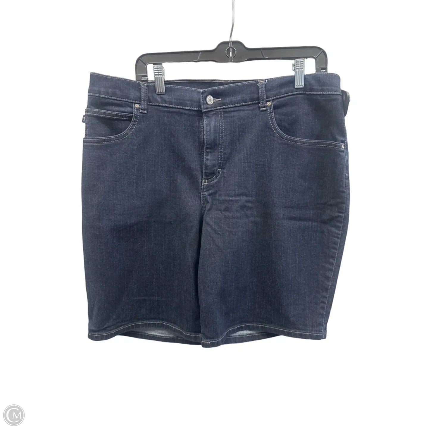 Shorts By Lee In Blue Denim, Size: 16