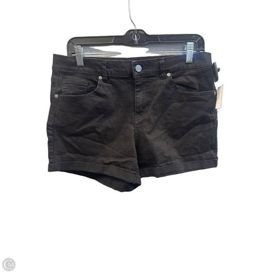 Shorts By Clothes Mentor In Black Denim, Size: 10