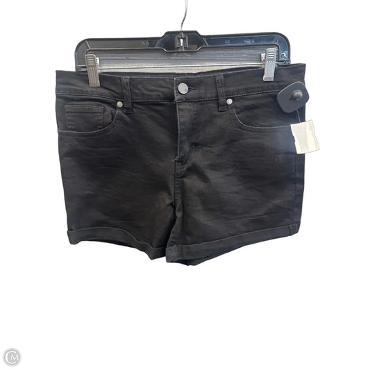 Shorts By Clothes Mentor In Black Denim, Size: 8