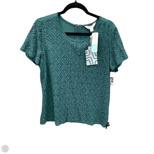 Top Short Sleeve By Market & Spruce In Green, Size: L