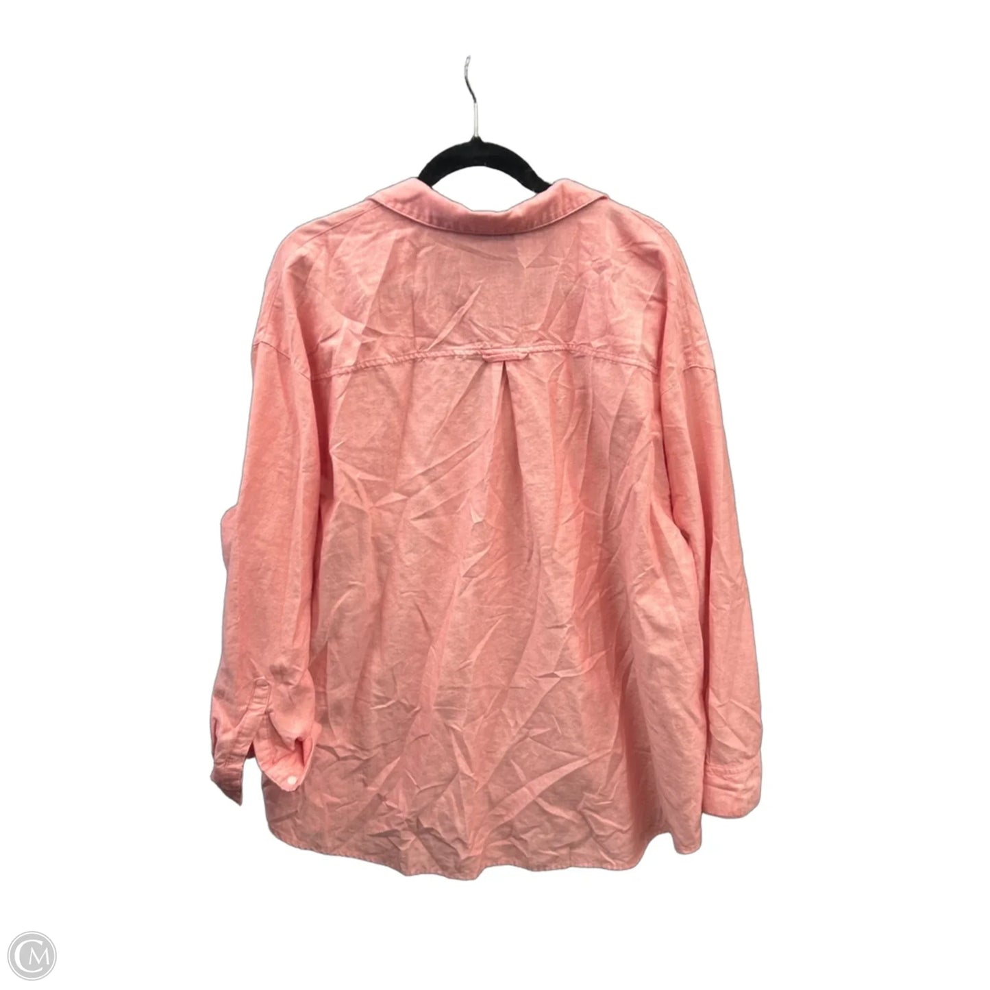 Top Long Sleeve By Old Navy In Red, Size: Xl