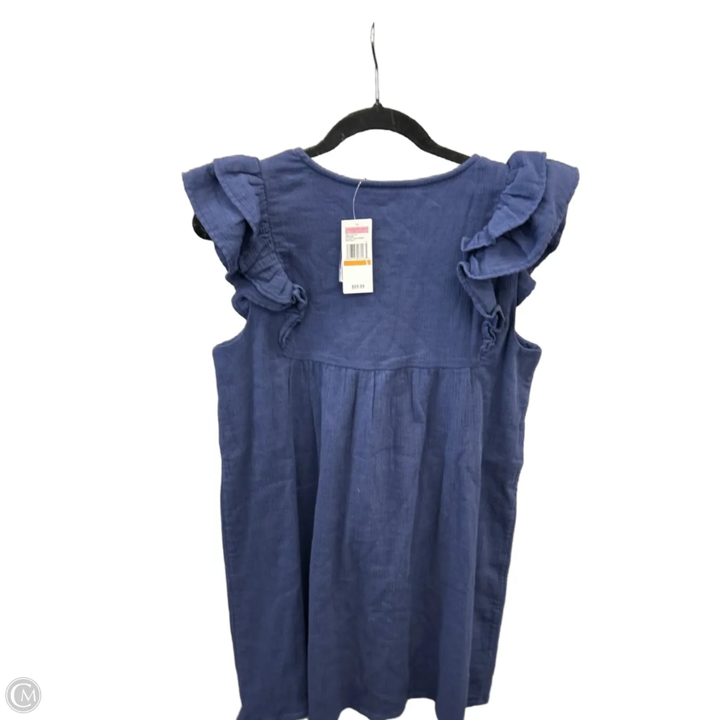 Dress Casual Midi By Vineyard Vines In Navy, Size: S