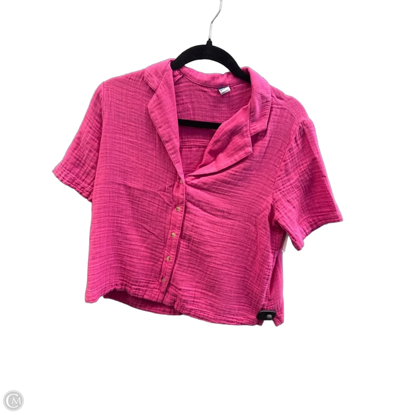 Top Short Sleeve By Old Navy In Pink, Size: Xs