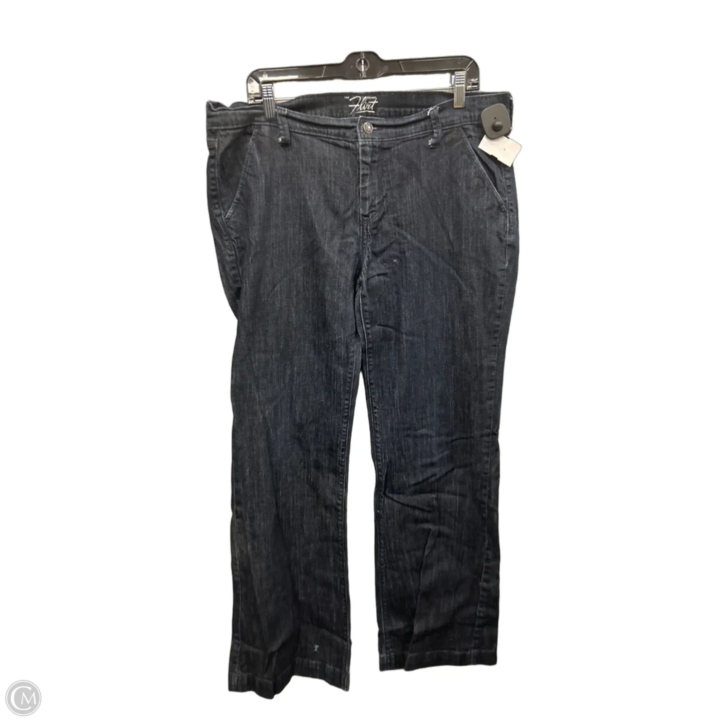 Jeans Wide Leg By Old Navy In Blue Denim, Size: 14