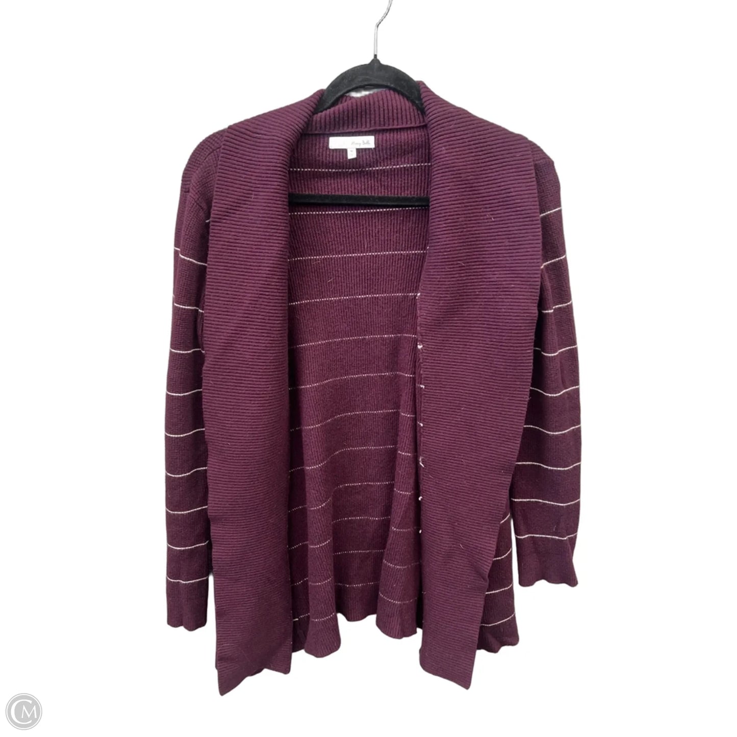 Cardigan By Clothes Mentor In Purple, Size: M