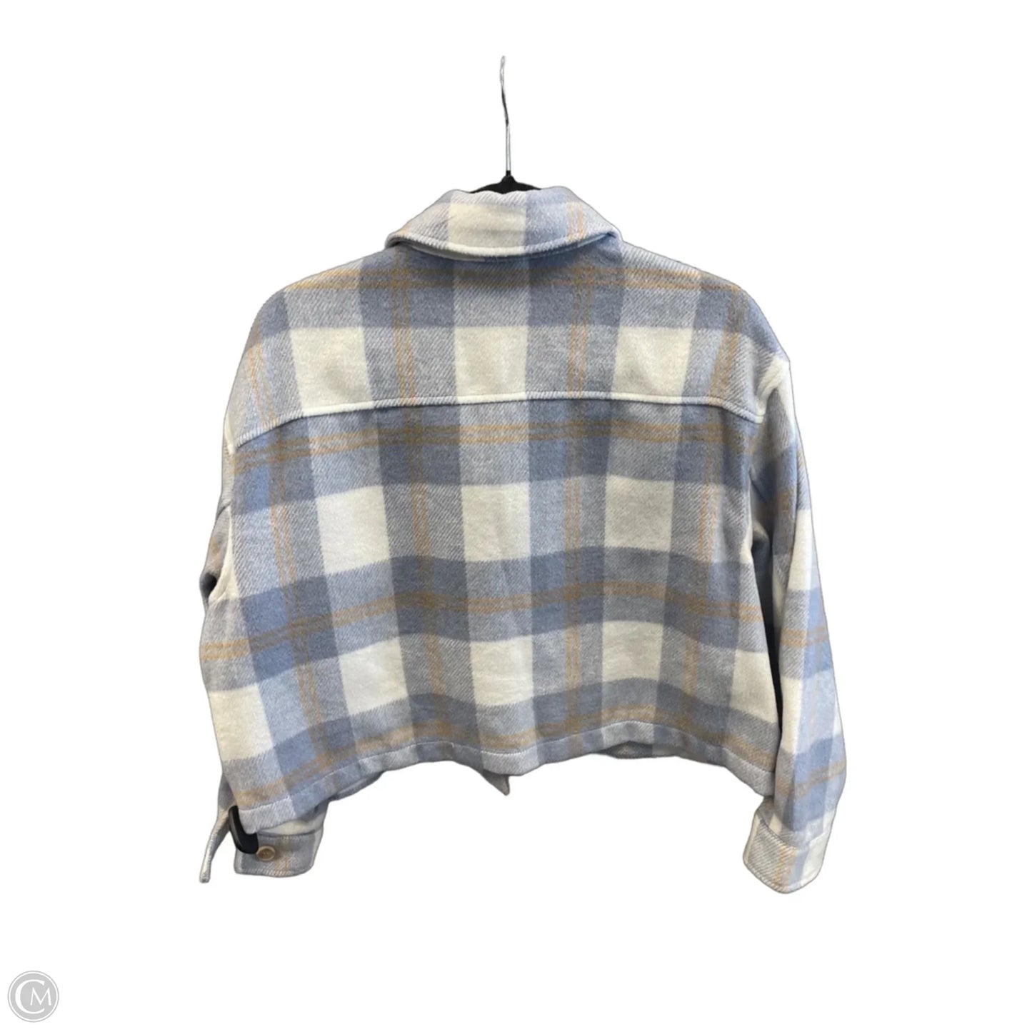 Jacket Fleece By For The Republic In Plaid Pattern, Size: M