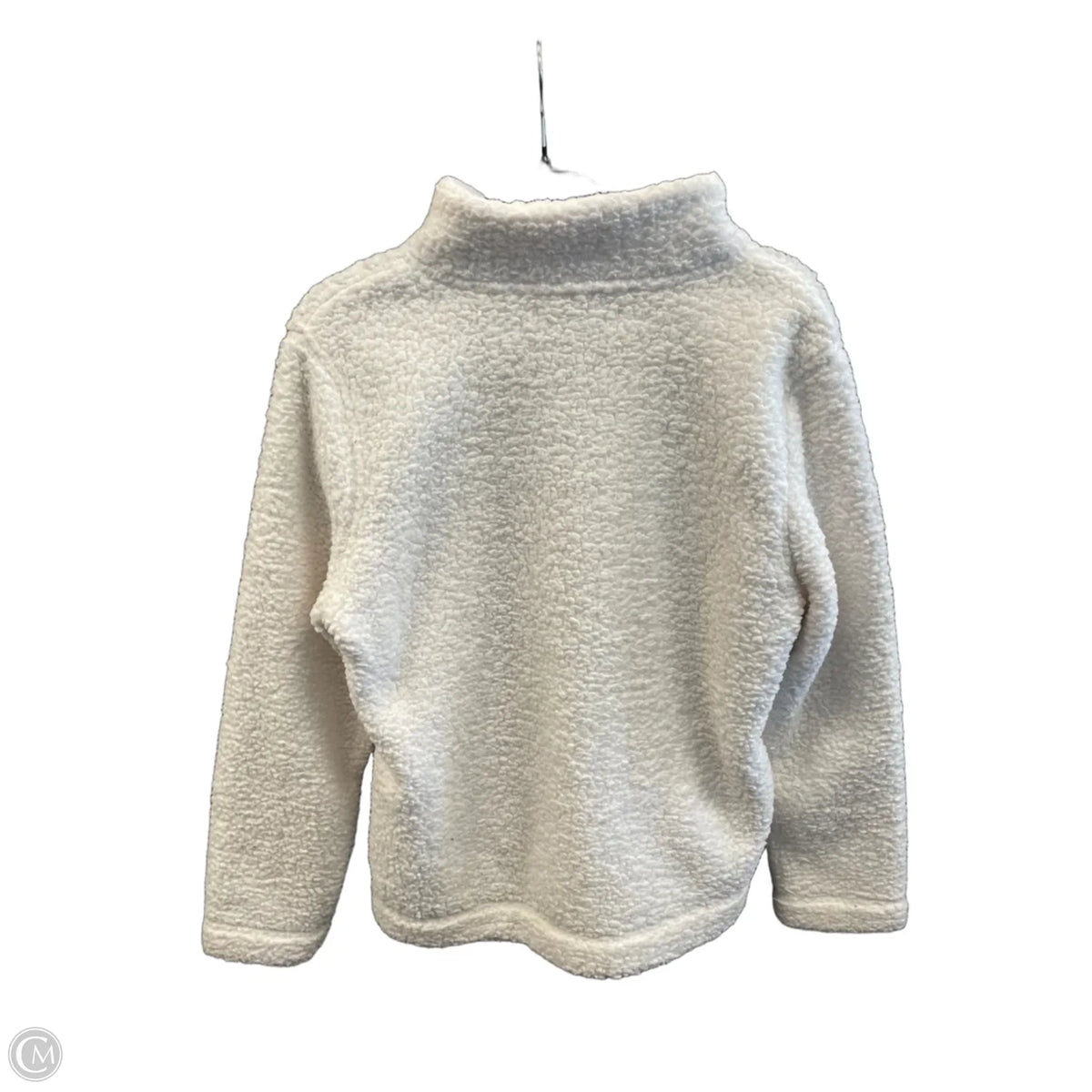 Jacket Fleece By Tommy Hilfiger In White, Size: L