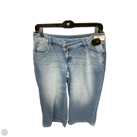 Jeans Straight By Halara In Blue Denim, Size: 8