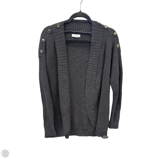 Cardigan By Charter Club In Black, Size: Lp