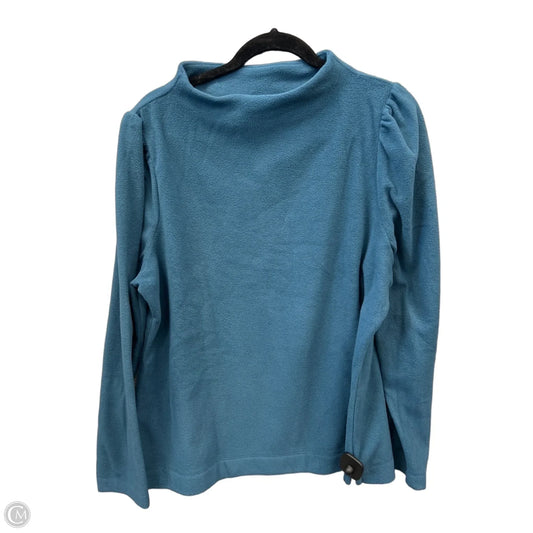 Top Long Sleeve By Talbots In Blue, Size: Xl