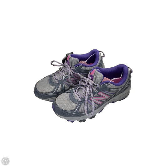 Shoes Athletic By New Balance In Grey & Purple, Size: 7
