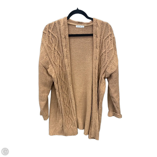 Cardigan By Active Usa In Brown, Size: L