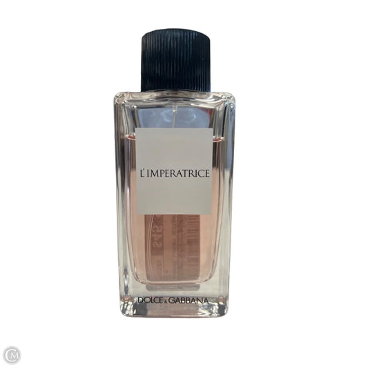Fragrance Luxury Designer By Dolce And Gabbana, Size: Medium