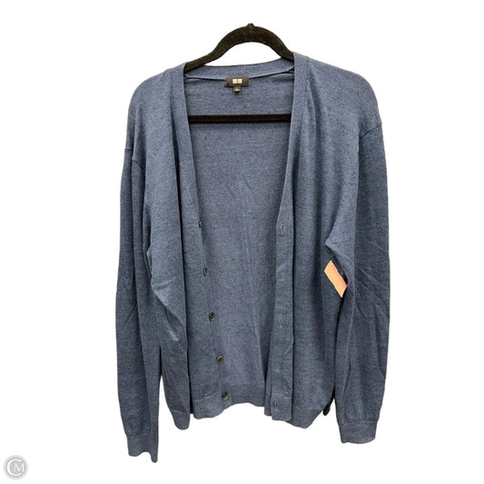 Cardigan By Uniqlo In Navy, Size: L