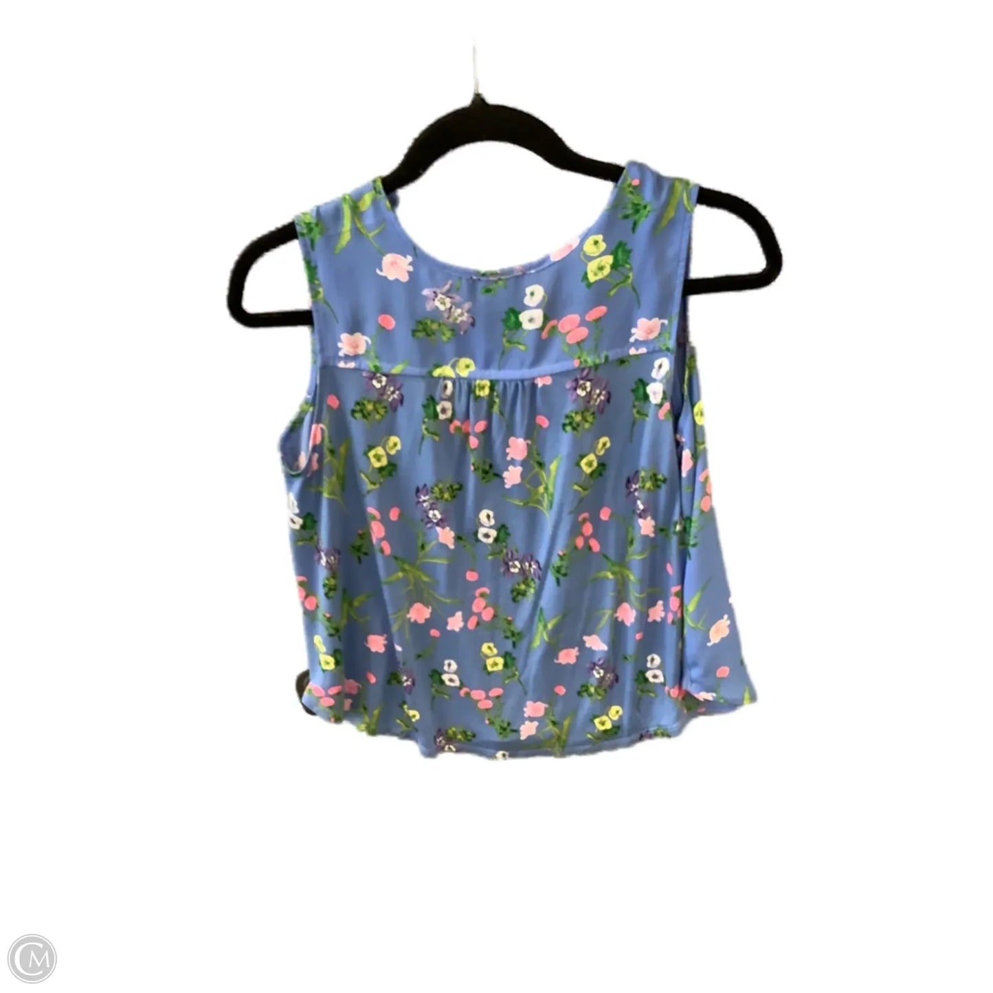 Top Sleeveless By Loft In Blue, Size: Sp