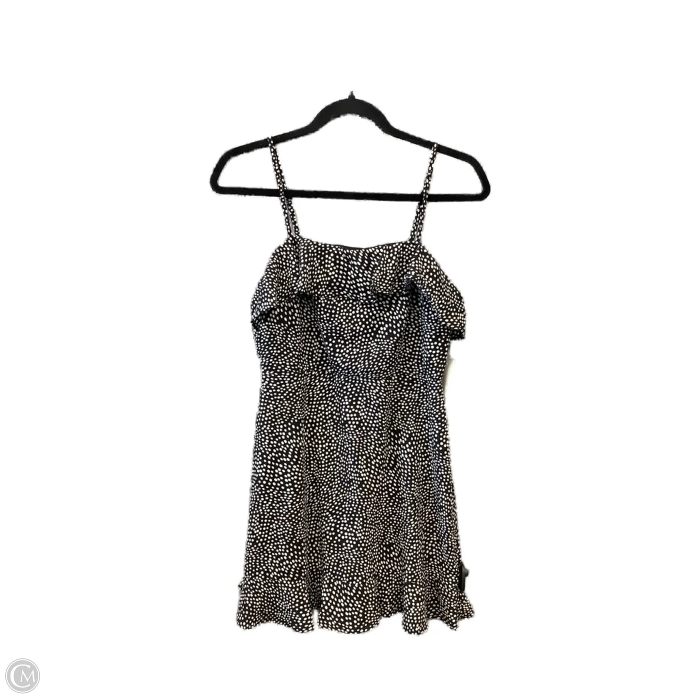 Dress Casual Midi By Trixxi In Black & White, Size: M