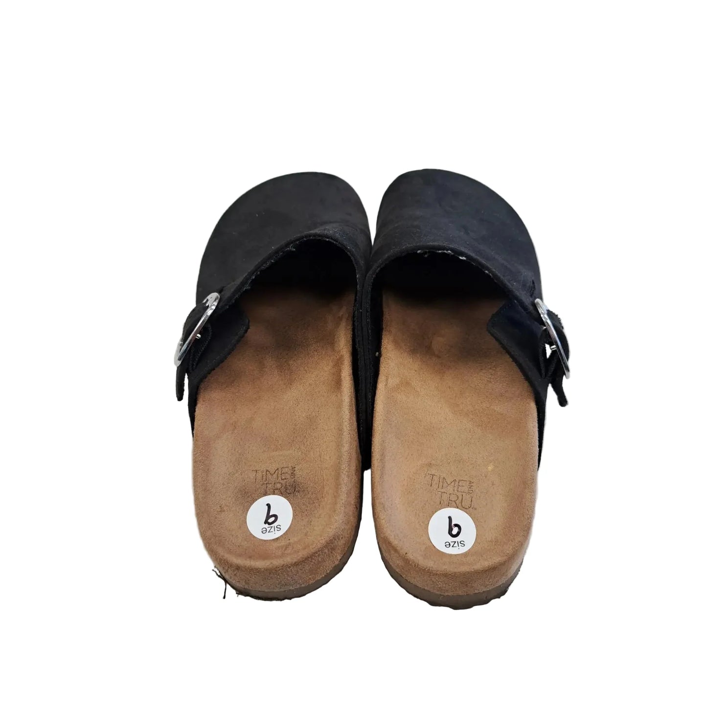 Shoes Flats By Time And Tru In Black, Size: 9