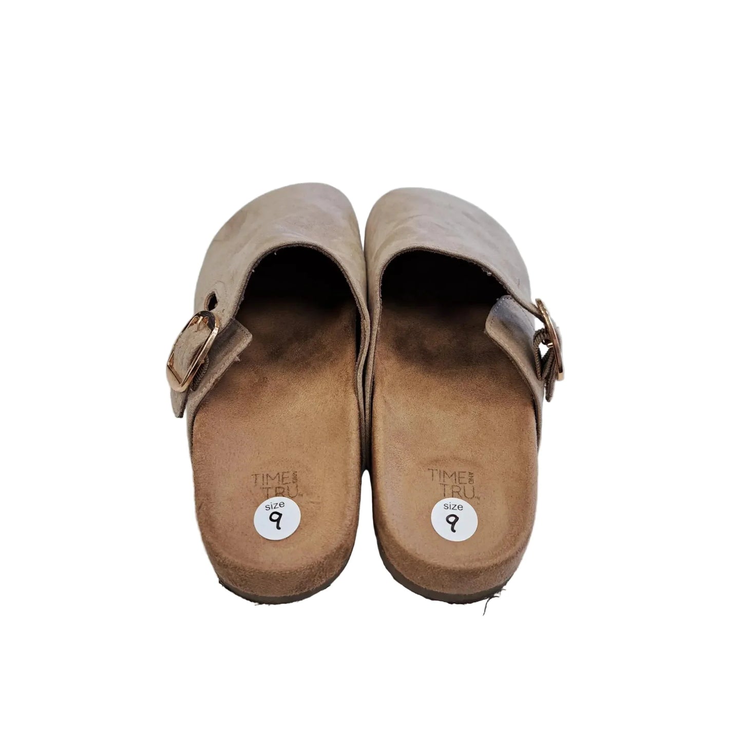 Shoes Flats By Time And Tru In Grey, Size: 9