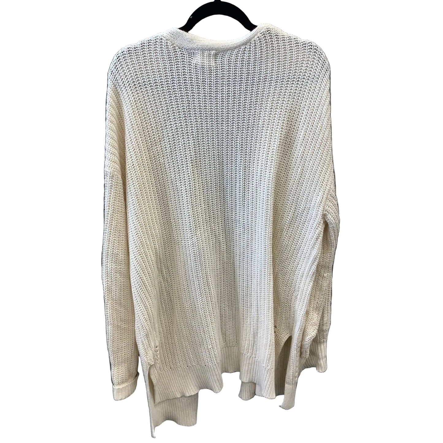 Cardigan By Clothes Mentor In White, Size: 2x