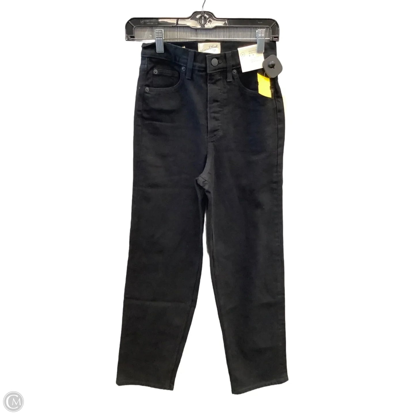 Jeans Straight By Universal Thread In Black, Size: 0