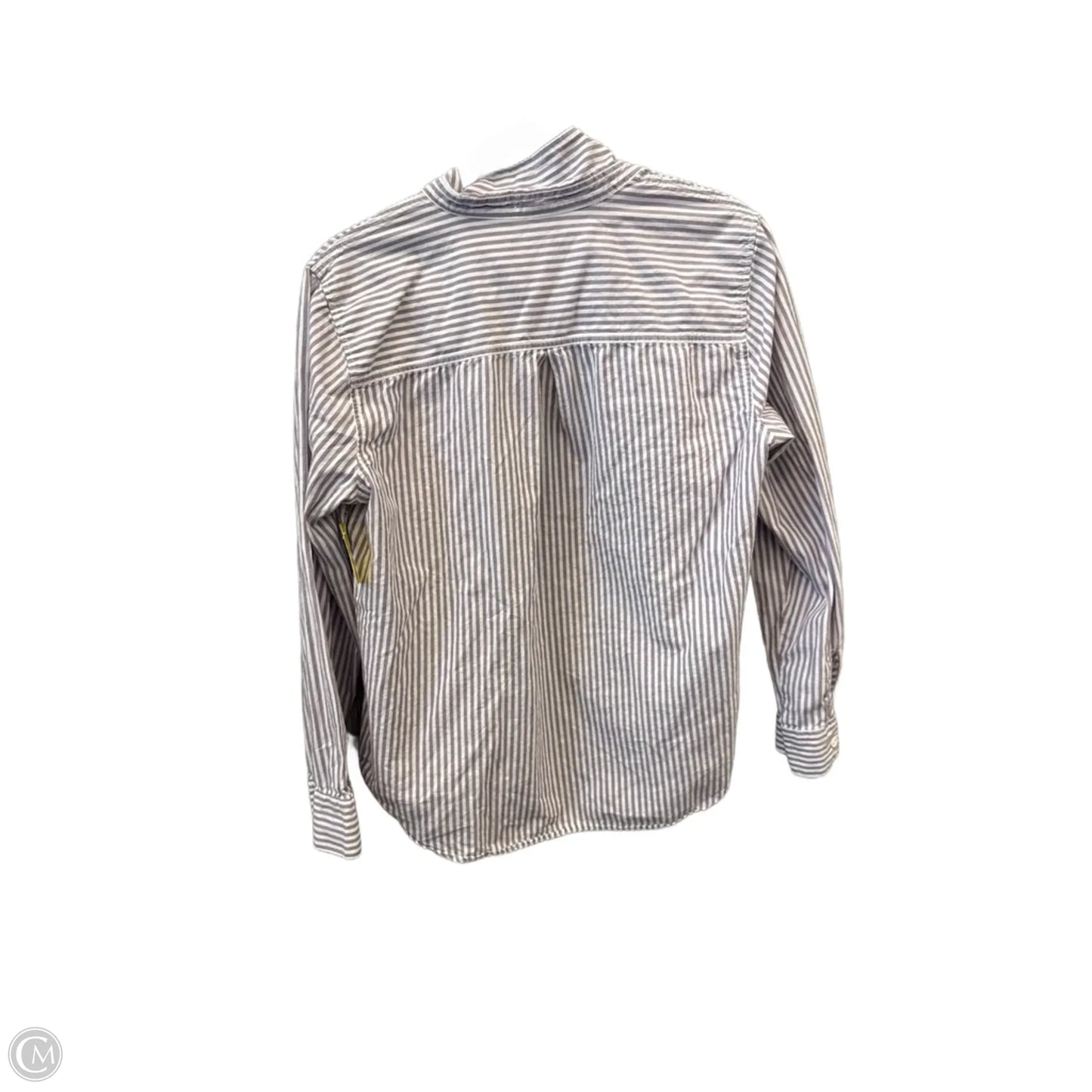 Top Long Sleeve By Maurices In Purple & White, Size: M