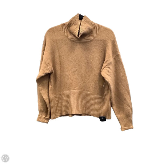 Sweatshirt Collar By A New Day In Brown, Size: Xs