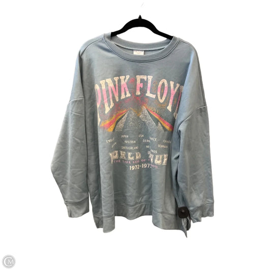 Top Long Sleeve By Clothes Mentor In Blue, Size: 3x