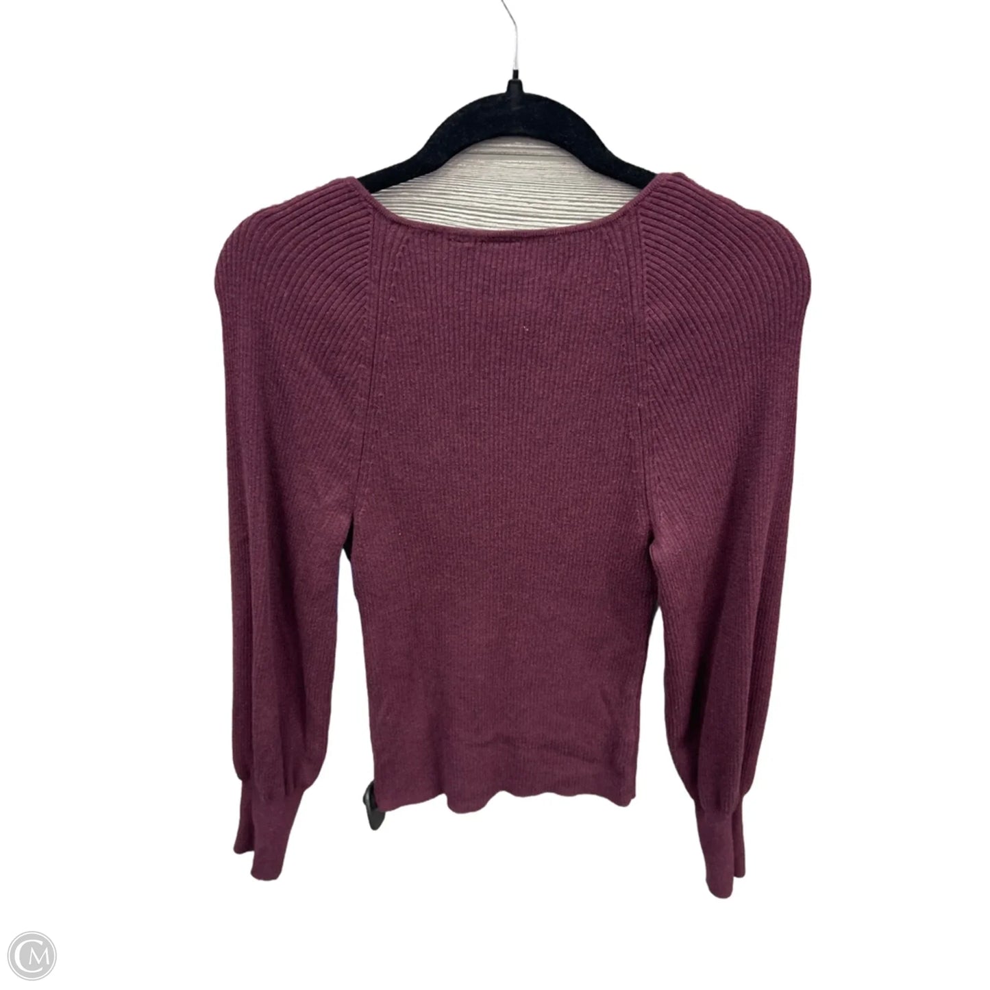 Top Long Sleeve By Gap In Maroon, Size: S