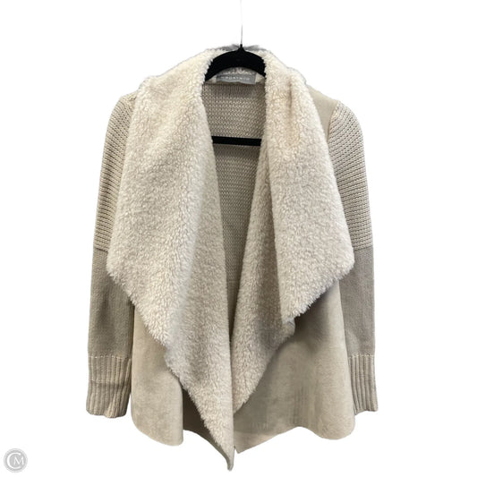 Sweater Cardigan By Bagatelle In Cream, Size: S
