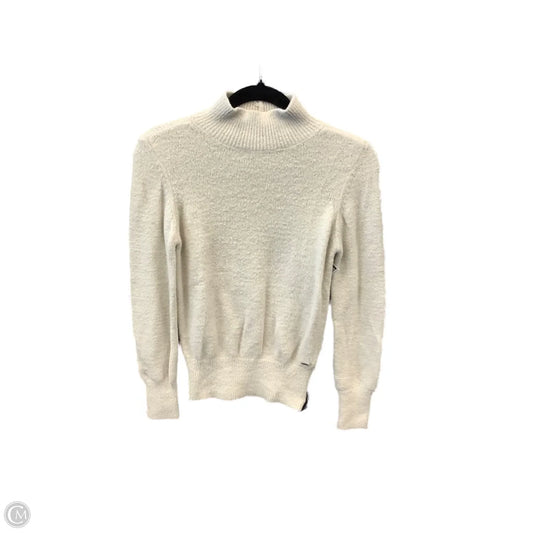 Sweater By Clothes Mentor In White, Size: Xs