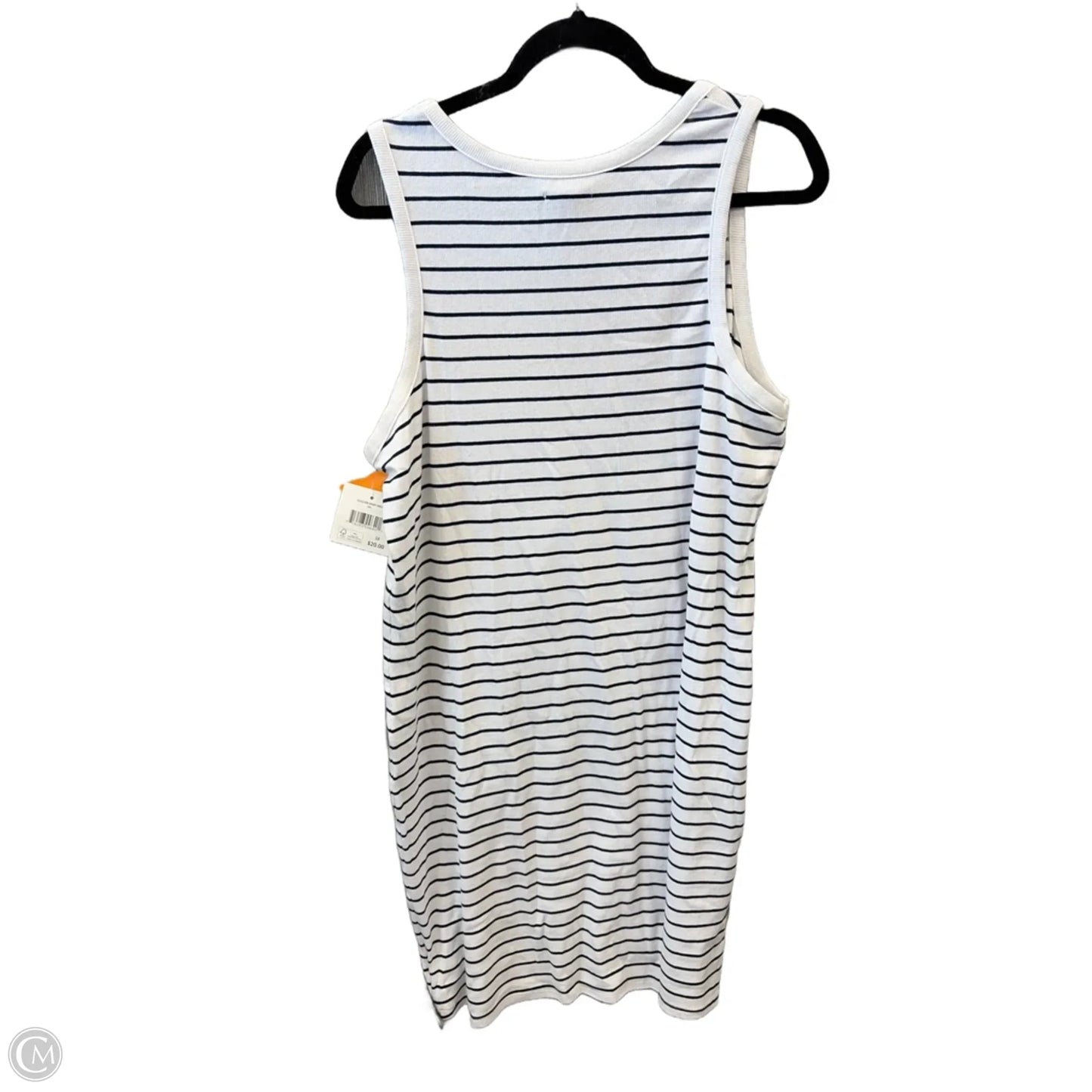 Dress Casual Midi By Falls Creek In Striped Pattern, Size: 1x