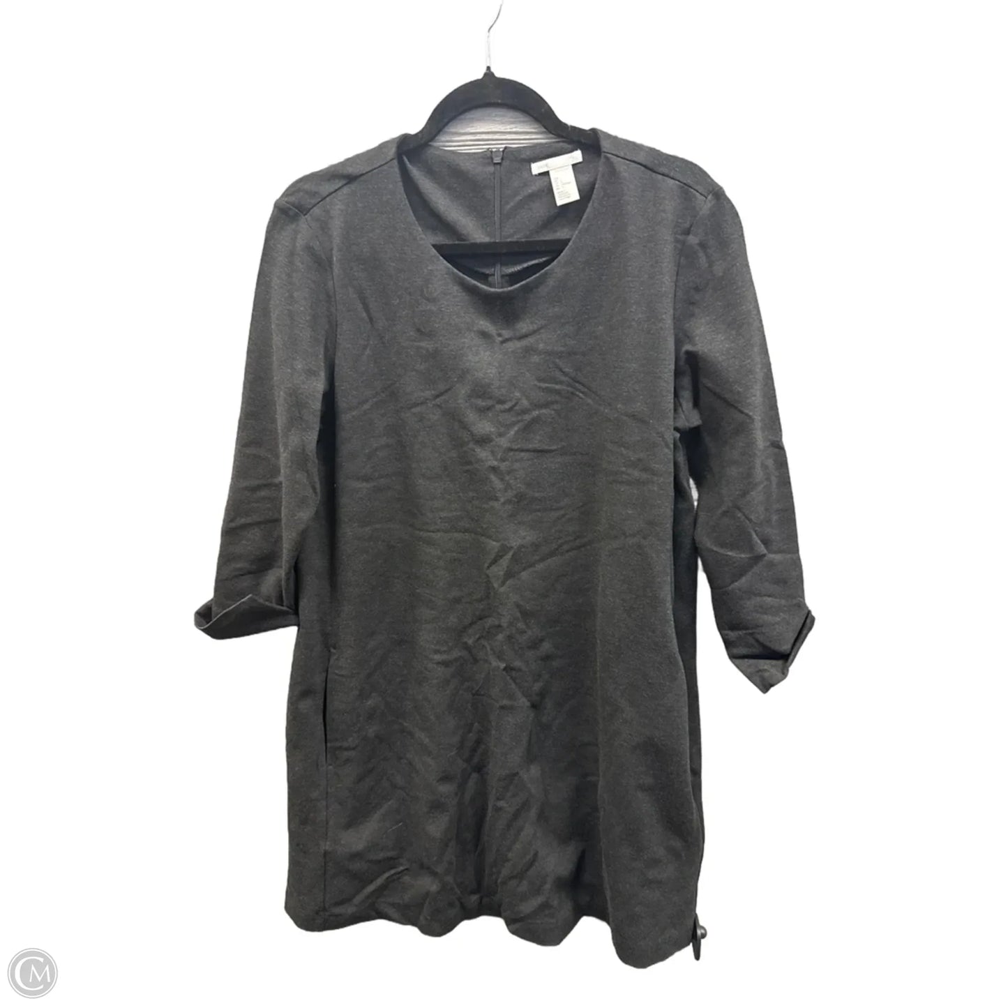 Dress Casual Short By H&m In Grey, Size: L