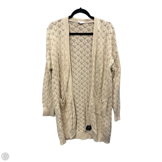 Cardigan By Heyson In Tan, Size: L