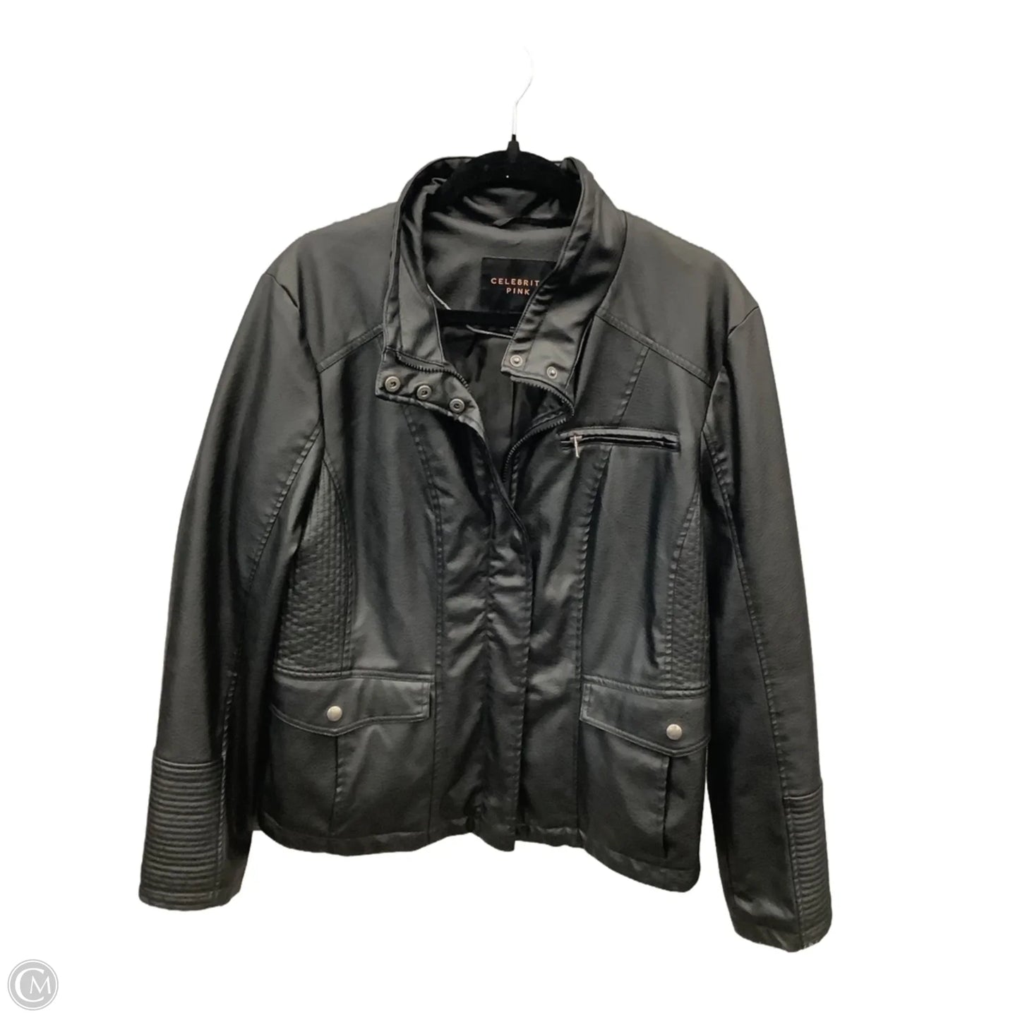Jacket Other By Celebrity Pink In Black, Size: Xxl