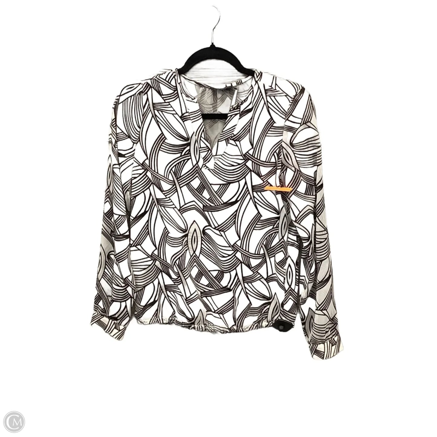 Top Long Sleeve By Limited In White, Size: Xs