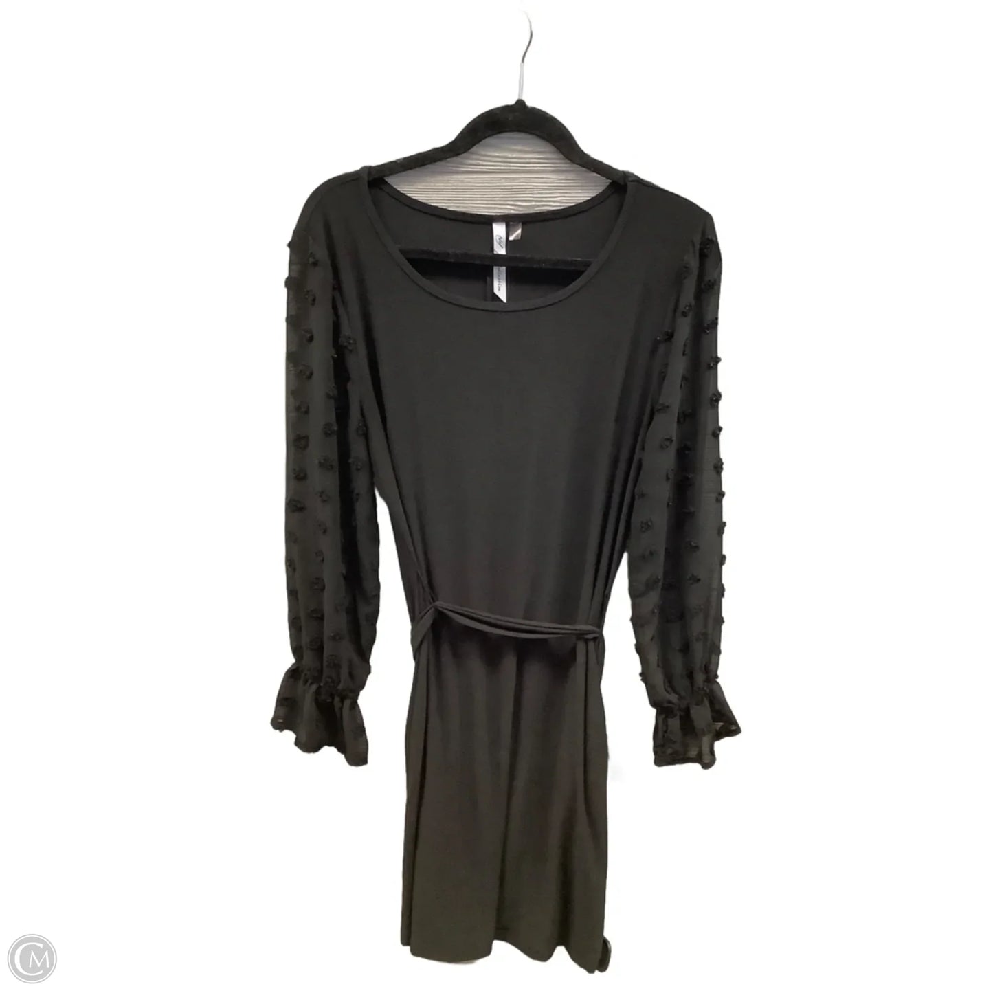 Dress Casual Midi By Ny Collection In Black, Size: Xl