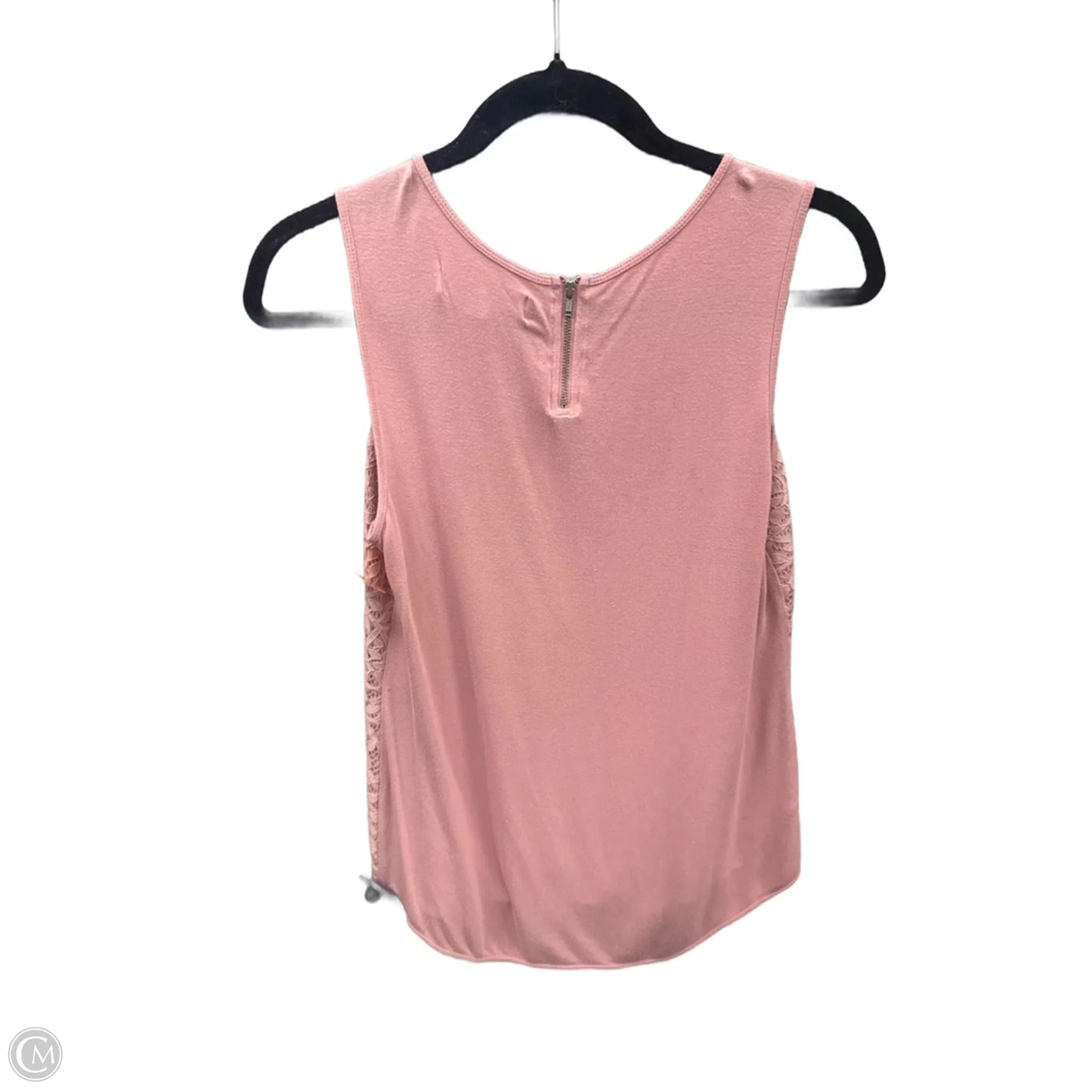 Top Sleeveless By Loft In Pink, Size: S
