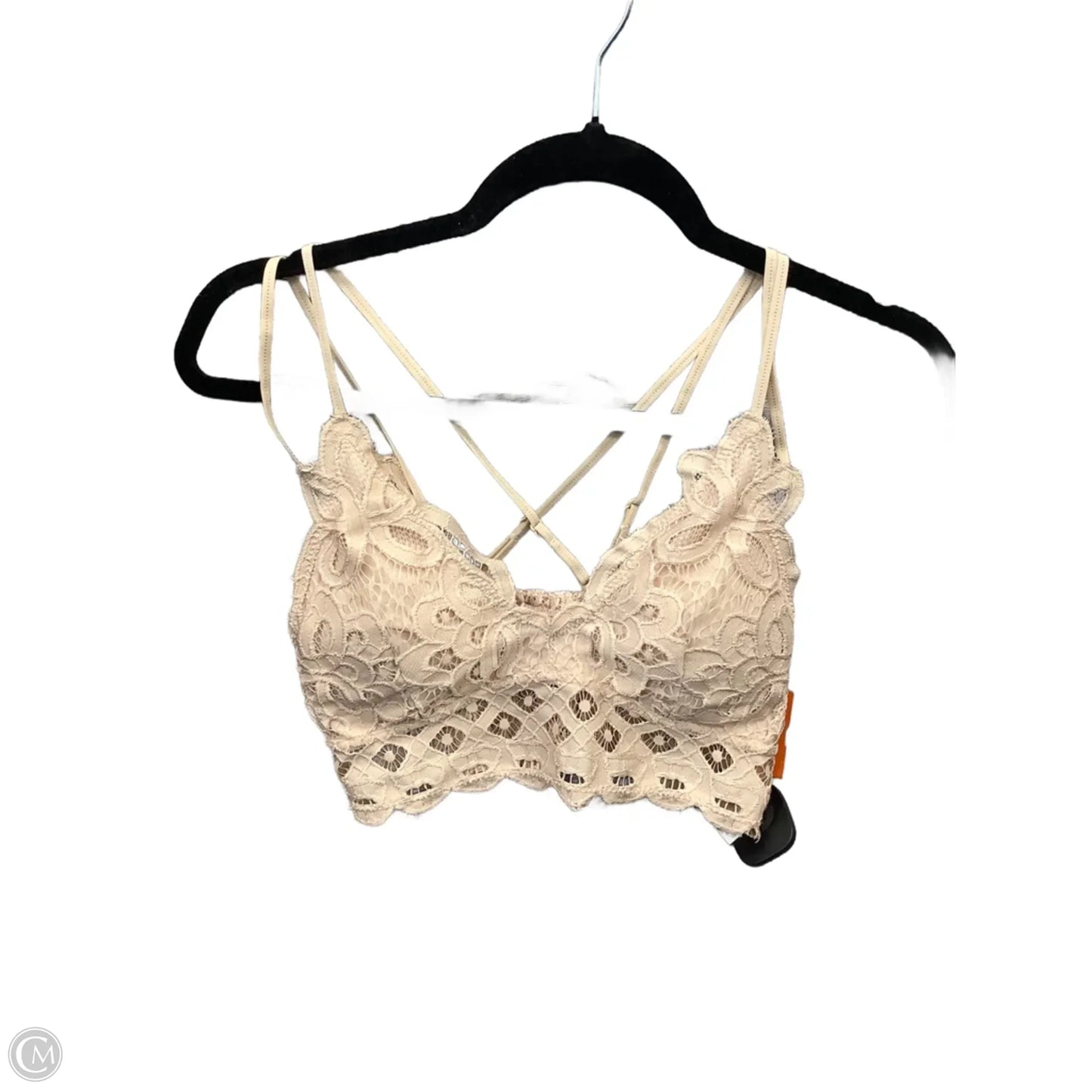 Bralette By Clothes Mentor In Tan, Size: S