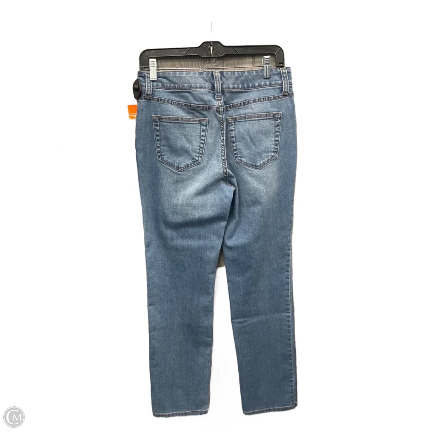 Jeans Straight By St Johns Bay In Blue Denim, Size: 4