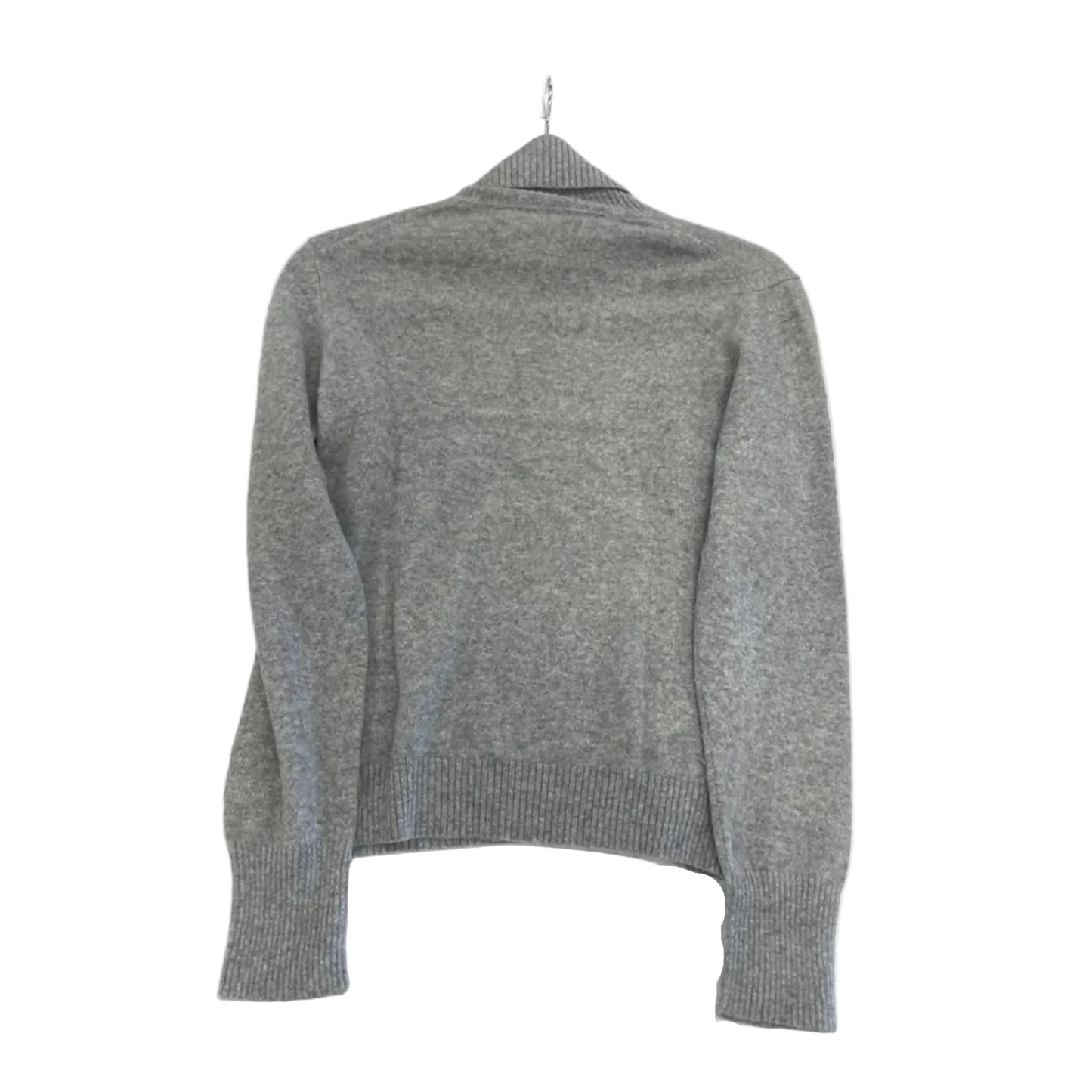 Sweater Cashmere By Clothes Mentor In Grey, Size: S