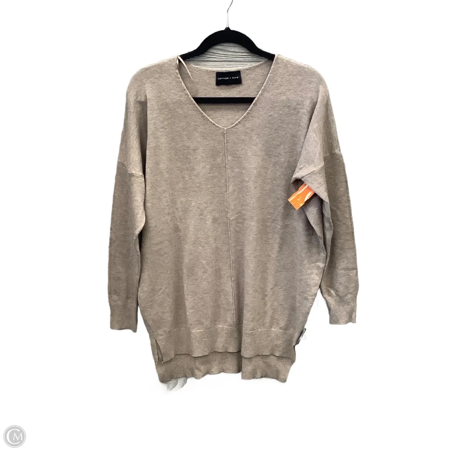 Sweater By Clothes Mentor In Brown, Size: M