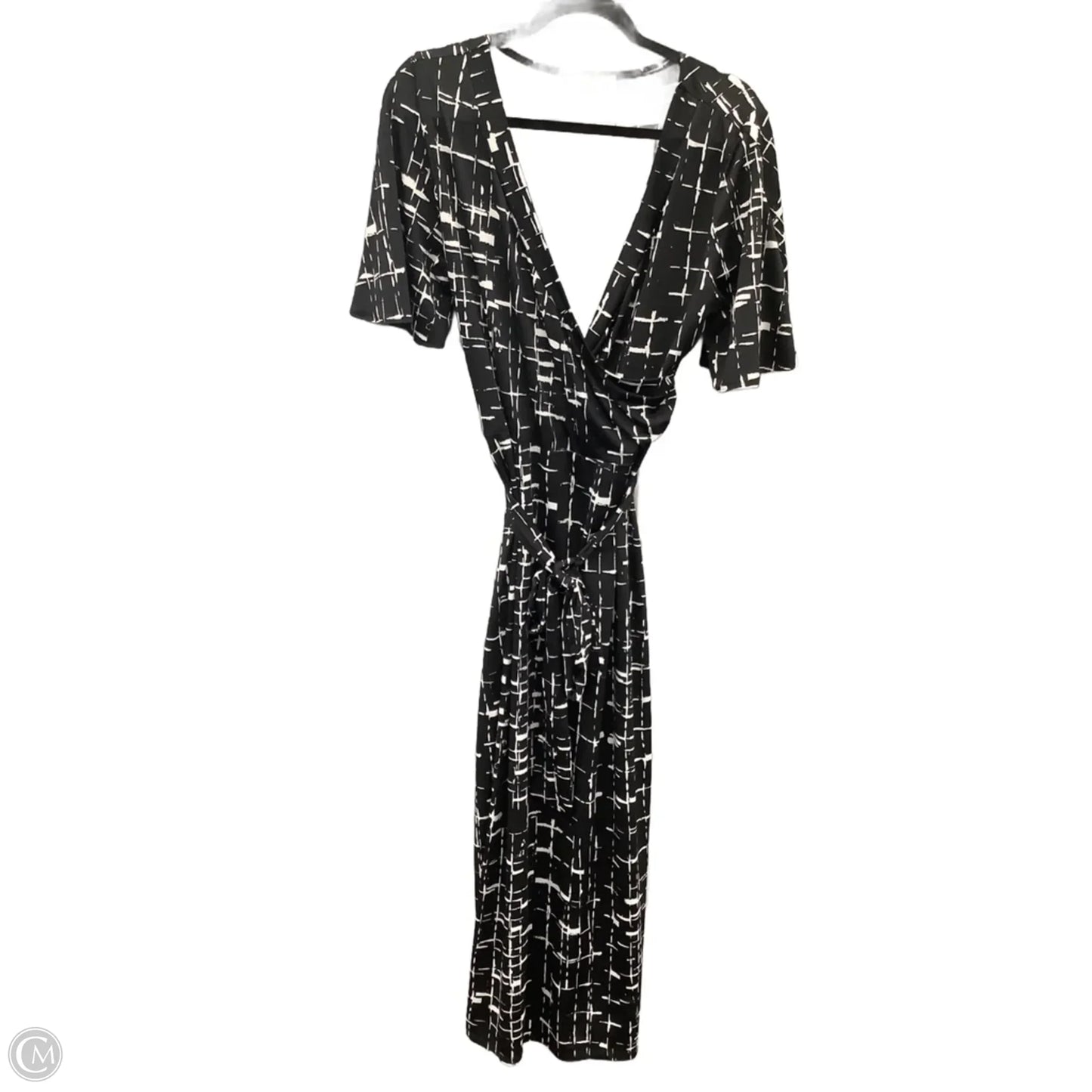 Dress Casual Maxi By Clothes Mentor In Black, Size: 1x