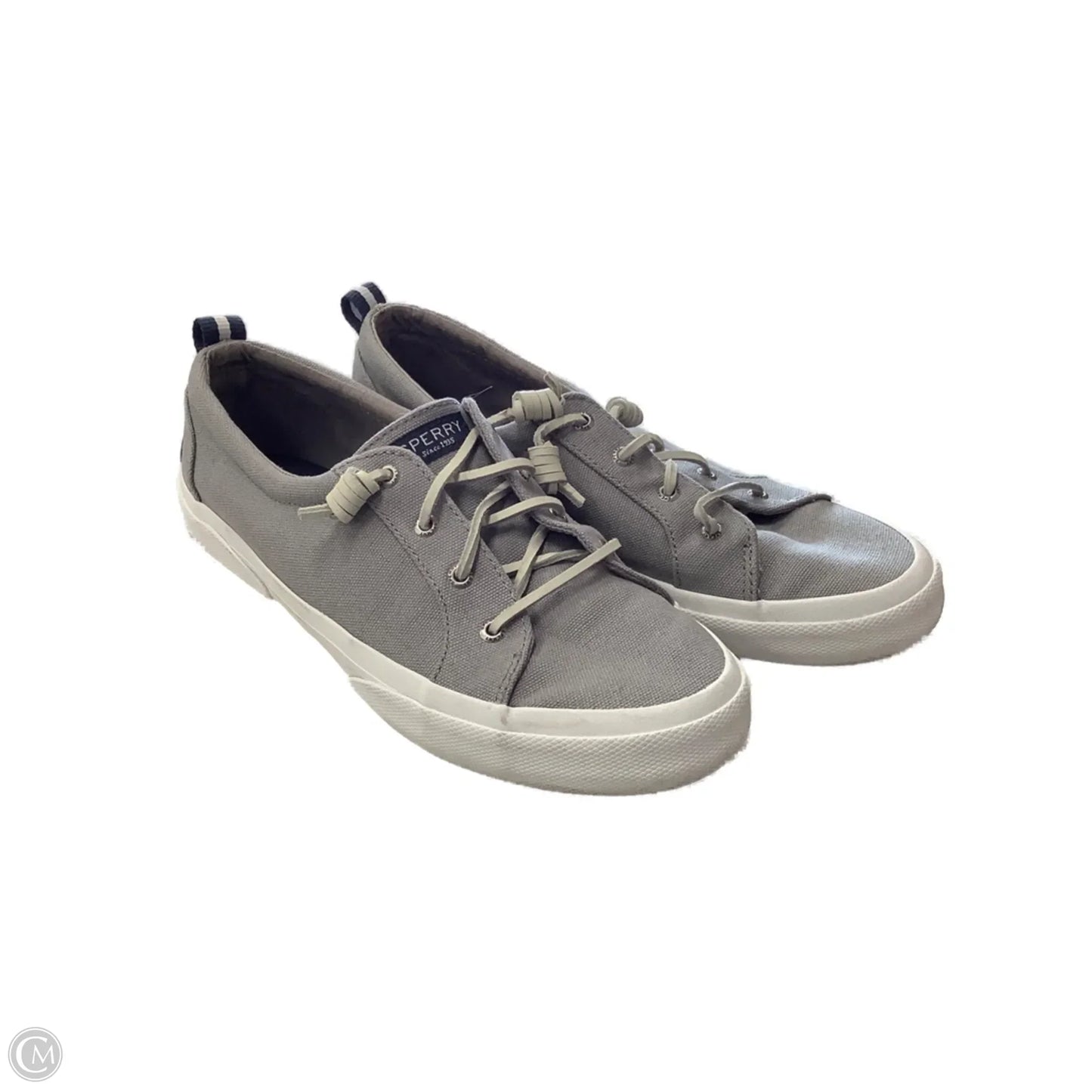 Shoes Sneakers By Sperry In Grey, Size: 10