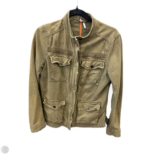 Jacket Utility By Free People In Green, Size: Sp