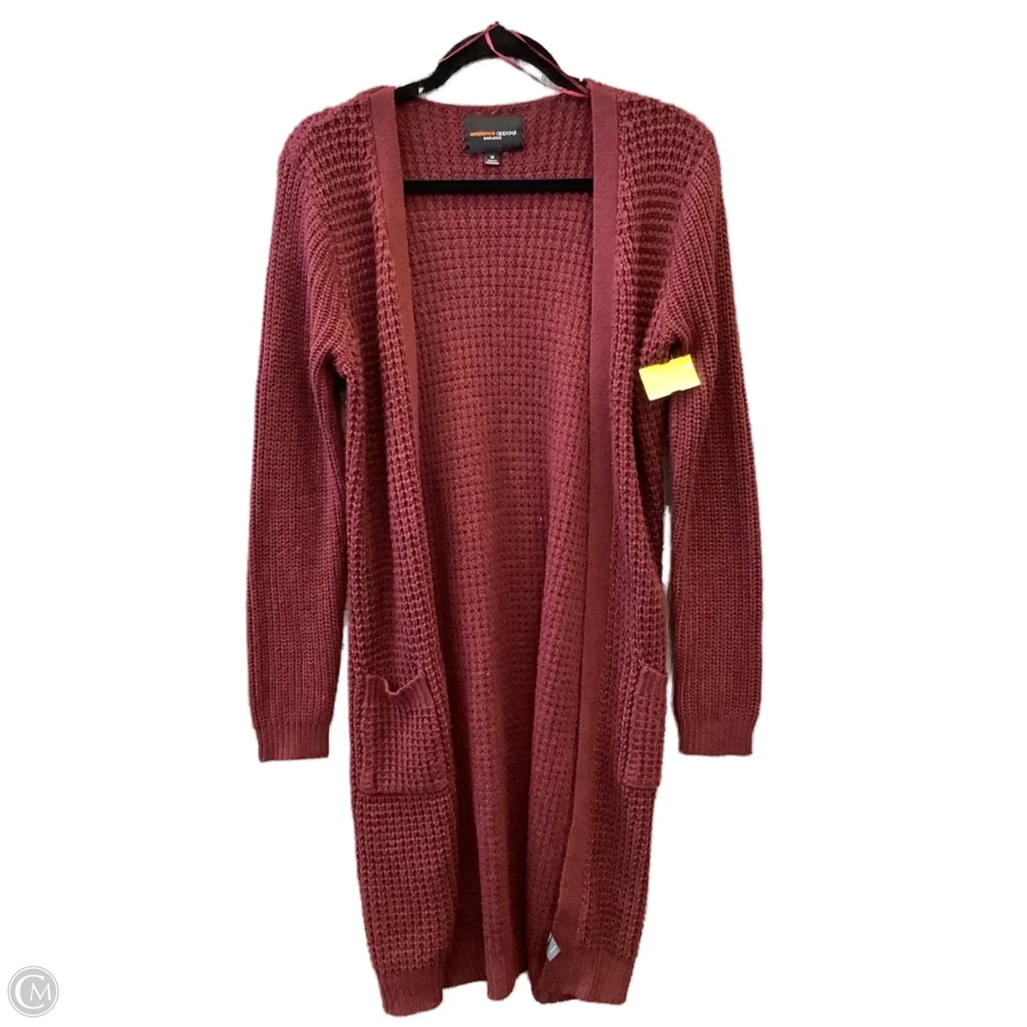 Cardigan By Ambiance Apparel In Red, Size: M