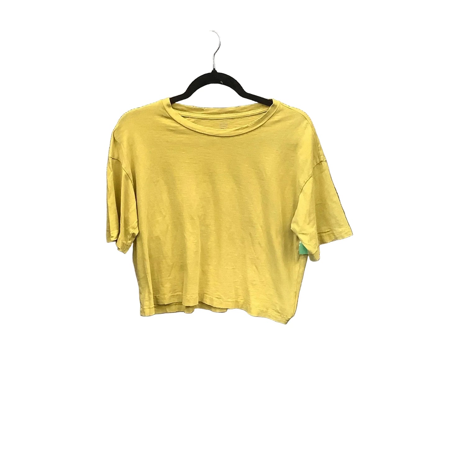 Top Short Sleeve Basic By Aerie In Yellow, Size: Xs
